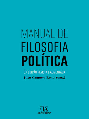 cover image of Manual de Filosofia Política--3ª Edição